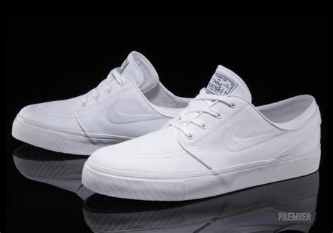 nike janoski leer wit|stefan janoski sneakers.